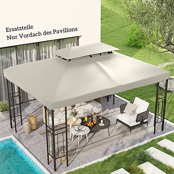 Outsunny Pavillon-Ersatzdach Pavillondach günstig online kaufen