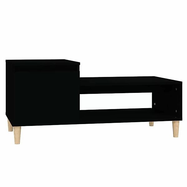vidaXL Couchtisch Schwarz 100x50x45 cm Holzwerkstoff Modell 4 günstig online kaufen