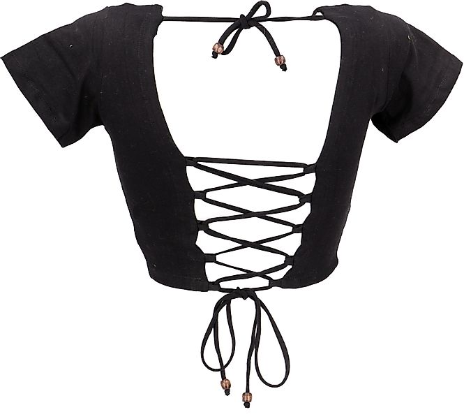 Guru-Shop T-Shirt Choli Top, kurzes Top günstig online kaufen