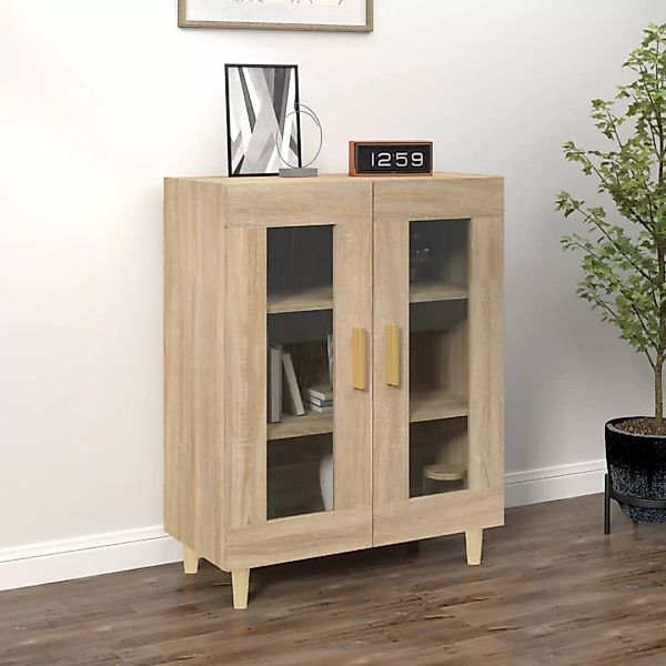 Vidaxl Sideboard Sonoma-eiche 69,5x34x90 Cm Holzwerkstoff günstig online kaufen