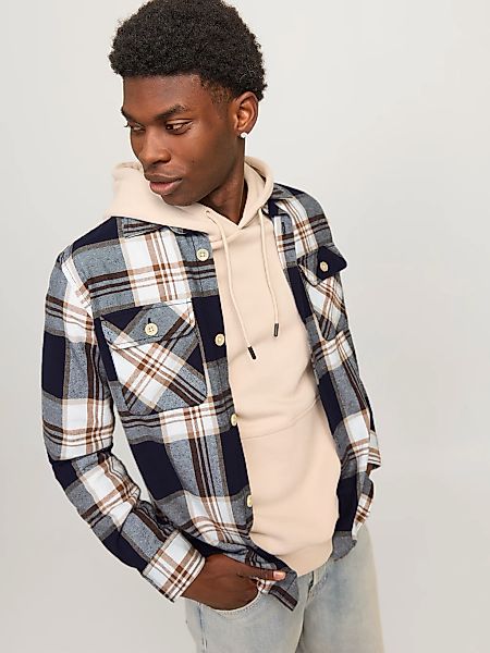 Jack & Jones Langarmhemd JJEDARREN OVERSHIRT günstig online kaufen
