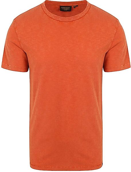 Superdry Slub T Shirt Melange Orange - Größe XL günstig online kaufen