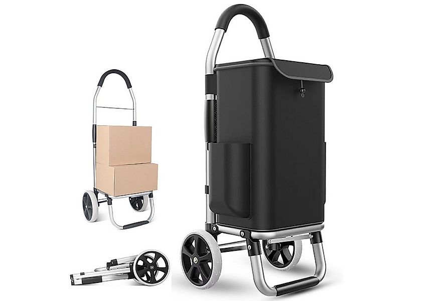 ibettertec Einkaufstrolley Einkaufstrolley, 3in1 Trolley Einkaufswagen, Tra günstig online kaufen