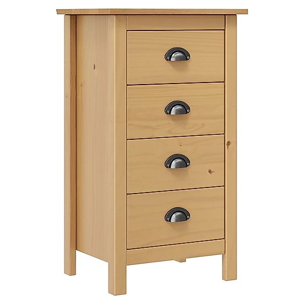 vidaXL Sideboard Hill 46x35x80 cm Massivholz Kiefer 288911 günstig online kaufen