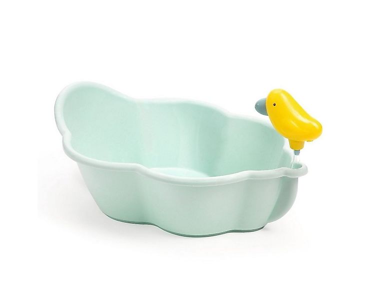 DJECO Puppen Badewanne POMEA Form einer Muschel mit einer Vogelbrause DJ078 günstig online kaufen
