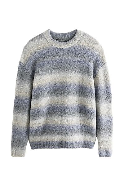 Next Rundhalspullover Relaxed Fit Bouclé-Pullover mit günstig online kaufen