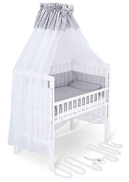 FabiMax Beistellbett Boxspring FIX, weiß lackiert, günstig online kaufen