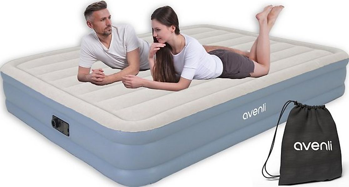 Avenli Luftbett selbstaufblasende Luftmatratze 203x152x33 cm günstig online kaufen