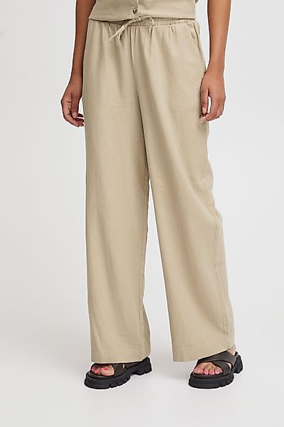 Ichi Stoffhose IHLINO Stoffhose aus Leinenmix günstig online kaufen