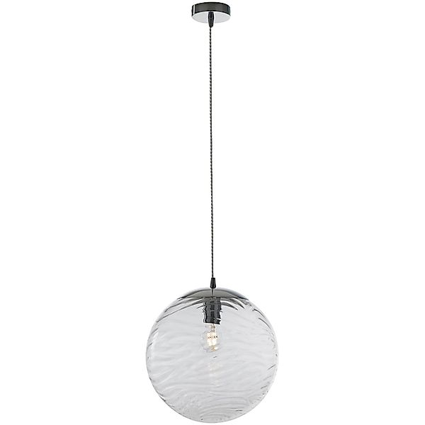 Luce Design Pendelleuchte Nereide 1-flammig Transparent Ø 33 cm günstig online kaufen