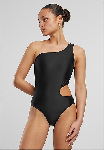 URBAN CLASSICS Badeanzug Ladies Asymmetric Cut Out Swimmsuit günstig online kaufen
