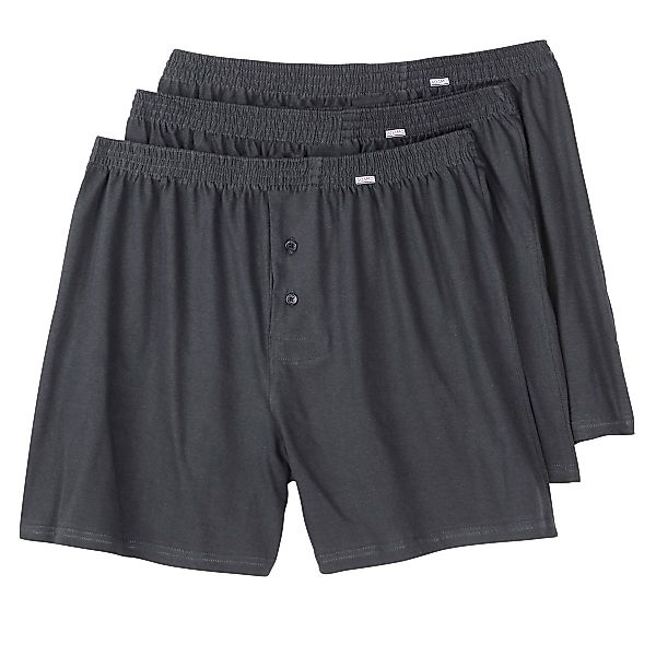 ADAMO Boxershorts Adamo 3er-Pack Boxershorts anthrazit günstig online kaufen