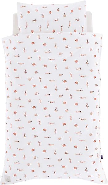 Träumeland Babybettwäsche "Jersey Cats & Dogs" 2 Stk. tlg. mit niedlichem A günstig online kaufen
