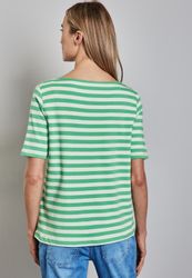 STREET ONE Rundhalsshirt aus reiner Baumwolle günstig online kaufen