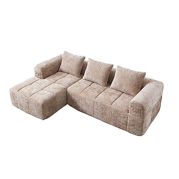 LVHOM Ecksofa Modulares Chaiselongue-Sofa-Set(Polsterliege+Doppelsofa), sep günstig online kaufen