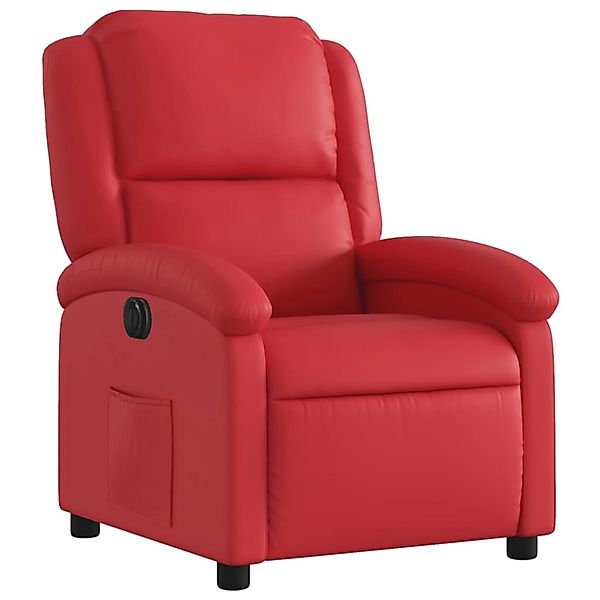 vidaXL Relaxsessel Elektrisch Rot Kunstleder 3204217 günstig online kaufen
