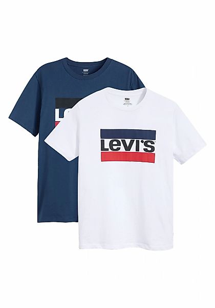 Levis T-Shirt "T-Shirt Sportswear Logo Graphic Tee 2er Pack" 2 günstig online kaufen
