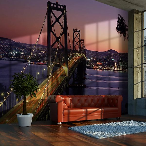 Fototapete - Charming Evening In San Francisco günstig online kaufen