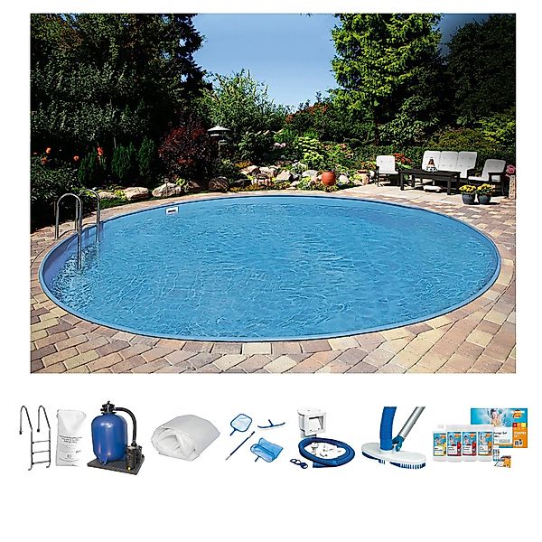 Clear Pool Rundpool PREMIUM IBIZA (Komplett-Set, günstig online kaufen