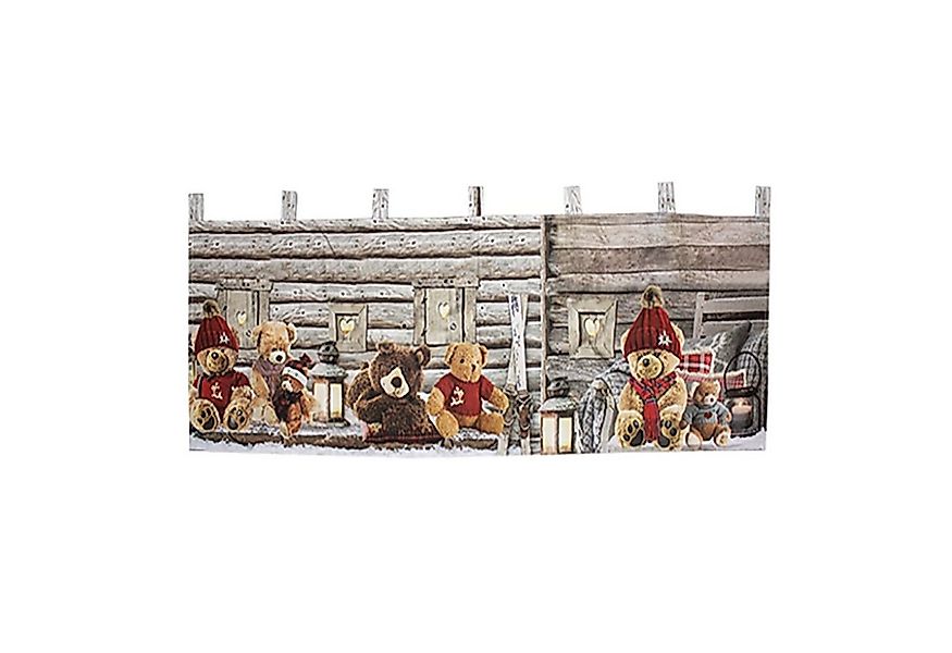 Mojawo Lichtervorhang X-Mas Gardine Scheibengardine beleuchtet Fenstergardi günstig online kaufen