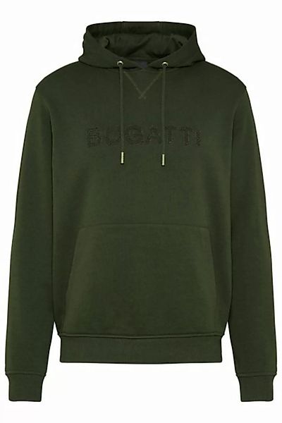 bugatti Kapuzensweatshirt mit großem Bugatti Schriftzug auf der Brust günstig online kaufen