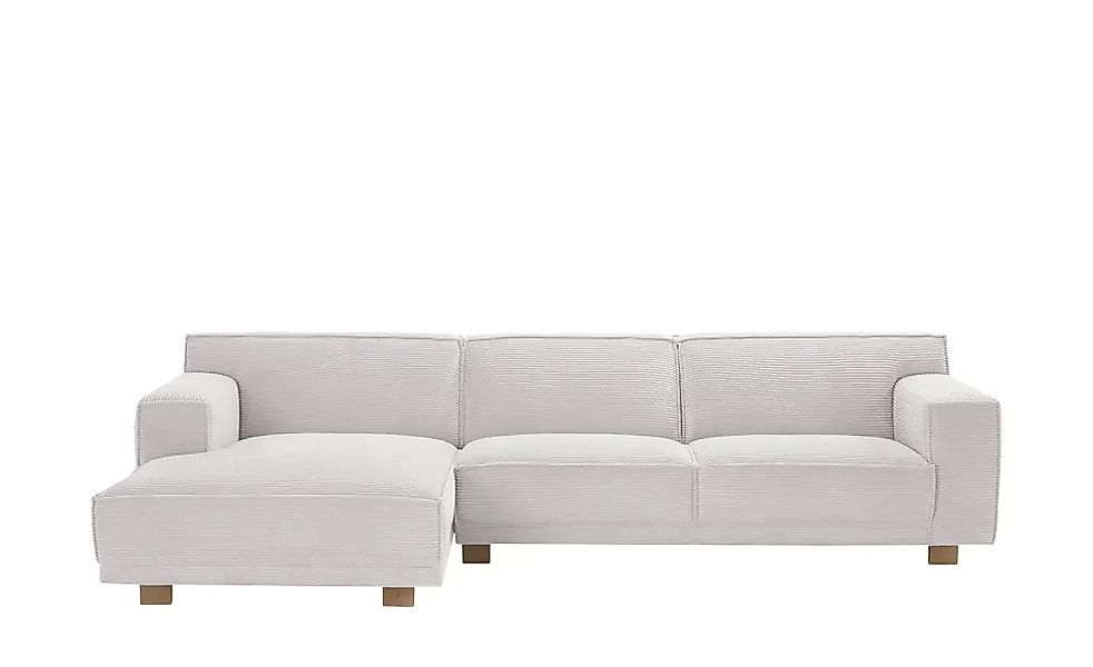 SOHO Ecksofa Cord Weiß Trenisha ¦ weiß ¦ Maße (cm): B: 301 H: 74 T: 160.0 P günstig online kaufen