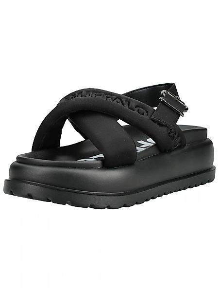 Buffalo Plateausandaletten "Buffalo Sandalen Textil" günstig online kaufen