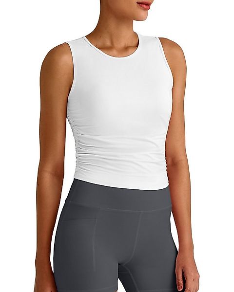 G4Free Tanktop Ärmelloses, hochgeschlossenes Crop-Top für Damen G4Free Ligh günstig online kaufen