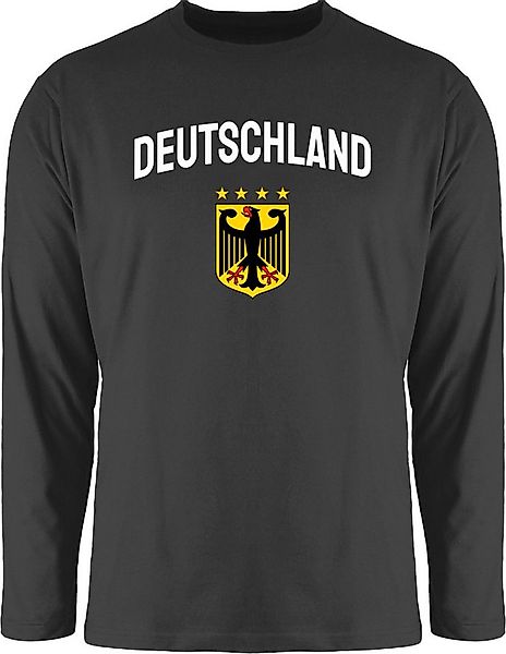 Shirtracer Rundhalsshirt Deutschland Wappen mit Bundesadler, Germany, Deuts günstig online kaufen