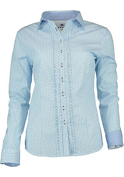 OS Trachten Trachtenbluse Prucra Langarmbluse mit Liegekragen und Biesen günstig online kaufen