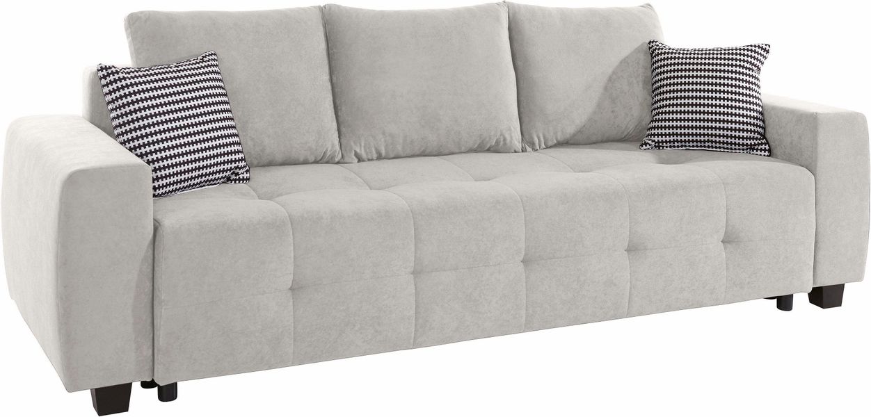 COLLECTION AB Schlafsofa "Bella, B: 241 cm, Liegefl. 142x194 cm" mit Bettfu günstig online kaufen
