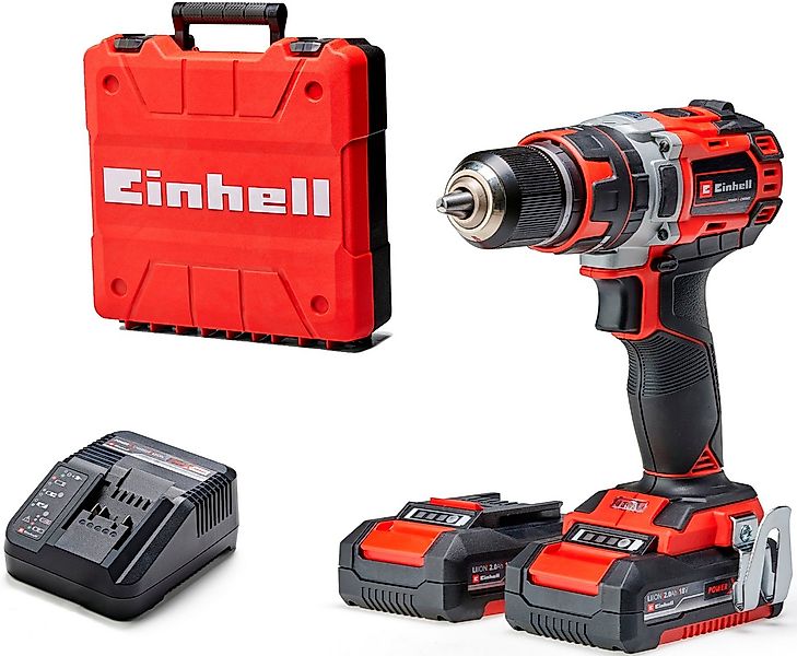 Einhell Akku-Schlagbohrschrauber TP-CD 18/50 Li-i BL (2x2,0Ah), max. 1800 U günstig online kaufen