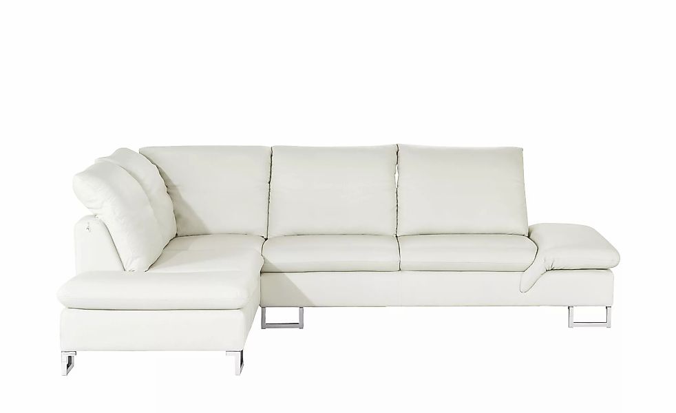 W.SCHILLIG Ledersofa   Saraa ¦ creme ¦ Maße (cm): B: 314 H: 86 T: 198.0 Pol günstig online kaufen