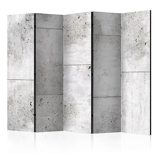 5-teiliges Paravent - Concretum Murum Ii [room Dividers] günstig online kaufen