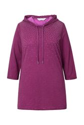MIAMODA T-Shirt T-Shirt A-Linie ColdDyed Strass-Verlauf günstig online kaufen