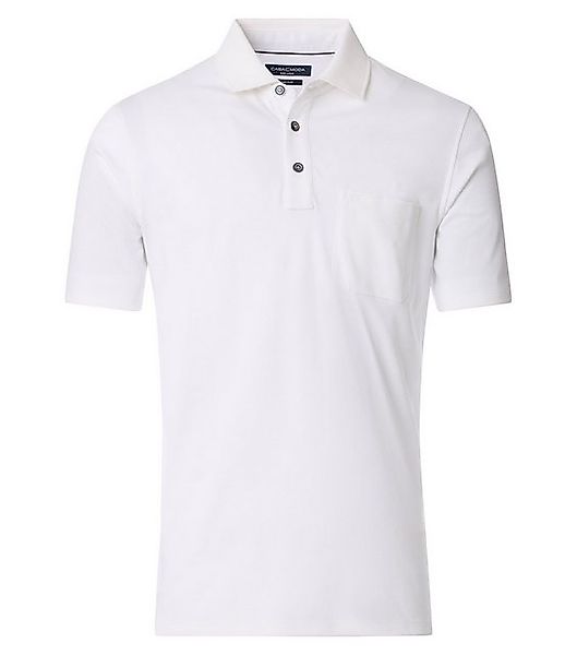 CASAMODA Poloshirt Polo-Shirt unifarben günstig online kaufen