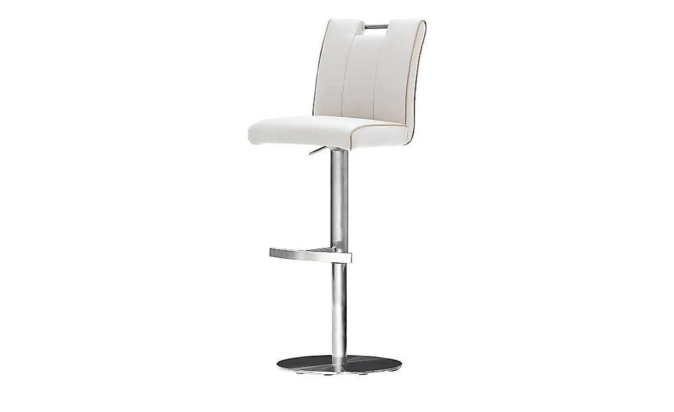 Barhocker  Anna ¦ weiß ¦ Maße (cm): B: 42 H: 87 T: 51.0 Polstermöbel > Hock günstig online kaufen