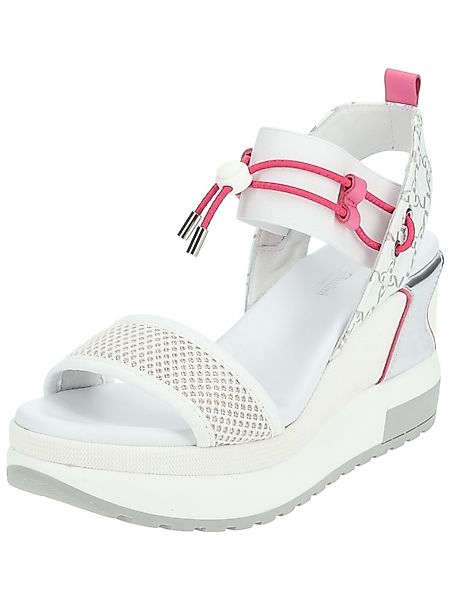 Nero Giardini Sandalen Lederimitat/Textil Keilsandalette günstig online kaufen