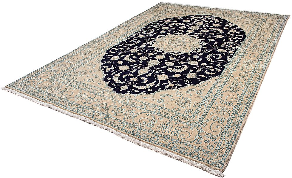 morgenland Orientteppich »Perser - Nain - 297 x 195 cm - dunkelblau«, recht günstig online kaufen