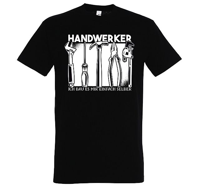 Youth Designz T-Shirt Handwerker Herren Shirt mit lustigem Handwerker Front günstig online kaufen