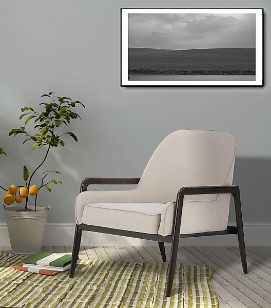 Home affaire Sessel "Braga" wahlweise mit Gestell aus Eiche in dunkel oder günstig online kaufen