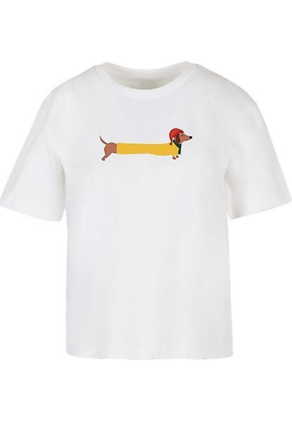 Merchcode T-Shirt "Merchcode Ladies Christmas Dog Tee" 1 Stk. günstig online kaufen