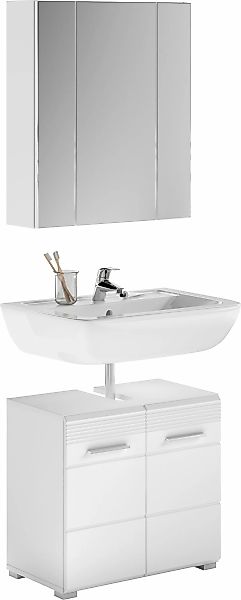 INOSIGN Badmöbel-Set "Malmö, 2 teilig, bestehend aus: Waschbeckenunterschra günstig online kaufen