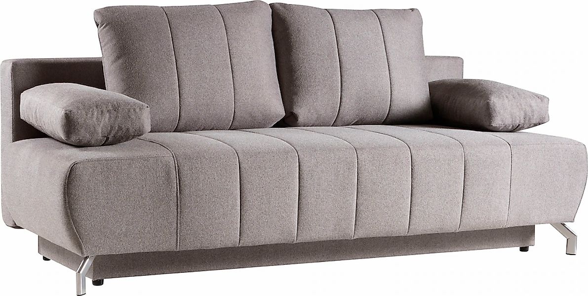 WERK2 Schlafsofa "Troya Bettsofa mit Bettkasten und Federkern, Breite 210cm günstig online kaufen