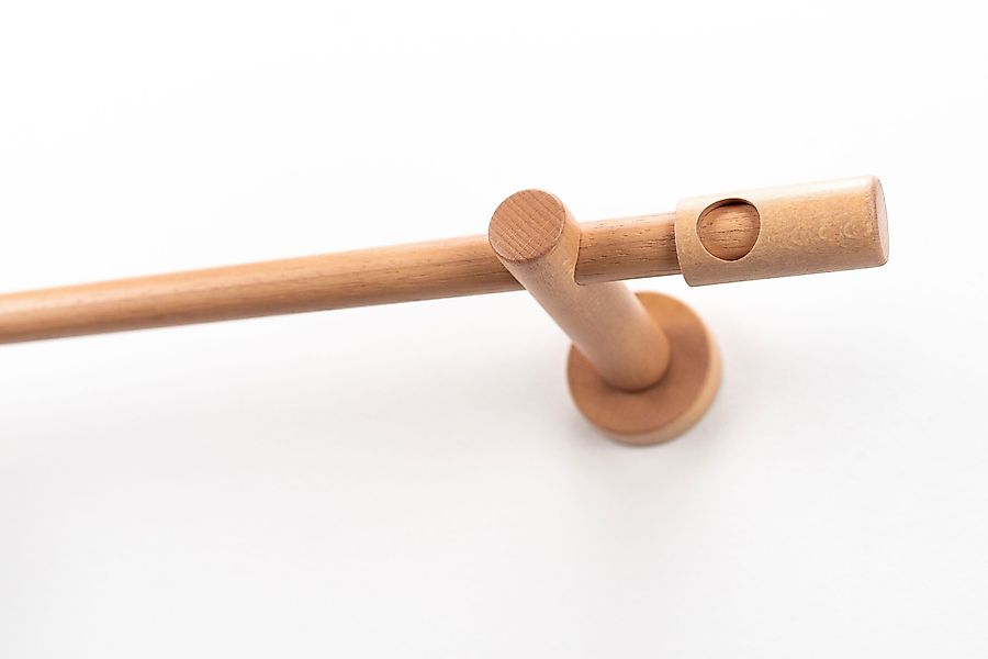 GARESA Gardinenstange "PANDRI" Ø 20 mm 1 läufig-läufig Wunschmaßlänge Vorha günstig online kaufen