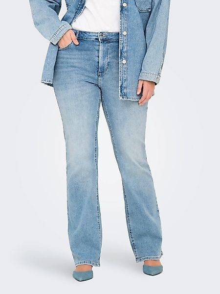 ONLY CARMAKOMA Bootcut-Jeans CARWILLY LIFE HW günstig online kaufen