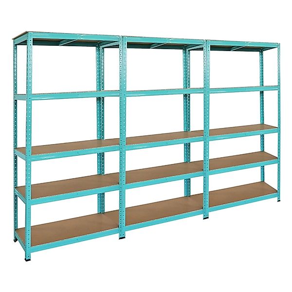 PROREGAL 3er Schwerlastregal GREEN HULK Set HxBxT 180x90x40cm Fachlast 175k günstig online kaufen