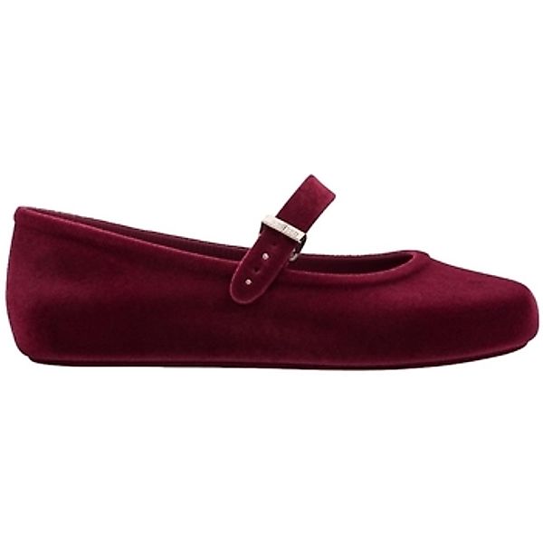 Melissa  Ballerinas Soft Ballerina Velvet II - Red Flocked günstig online kaufen