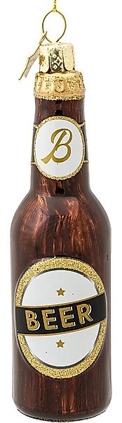 SIKORA Christbaumschmuck Bierflasche besondere Weihnachtskugel Glas Anhänge günstig online kaufen