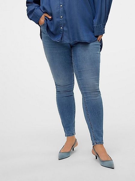 Vero Moda Curve Skinny-fit-Jeans VMCFLASH MR SKINNY JEANS LI347 GA CUR günstig online kaufen